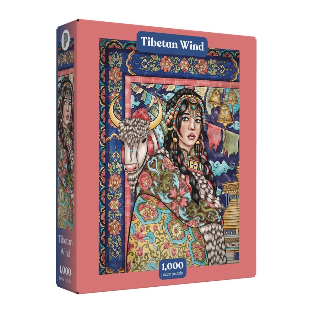 BRAND NEW Puzzledly Tibetan Wind 1000 Piece Puzzle